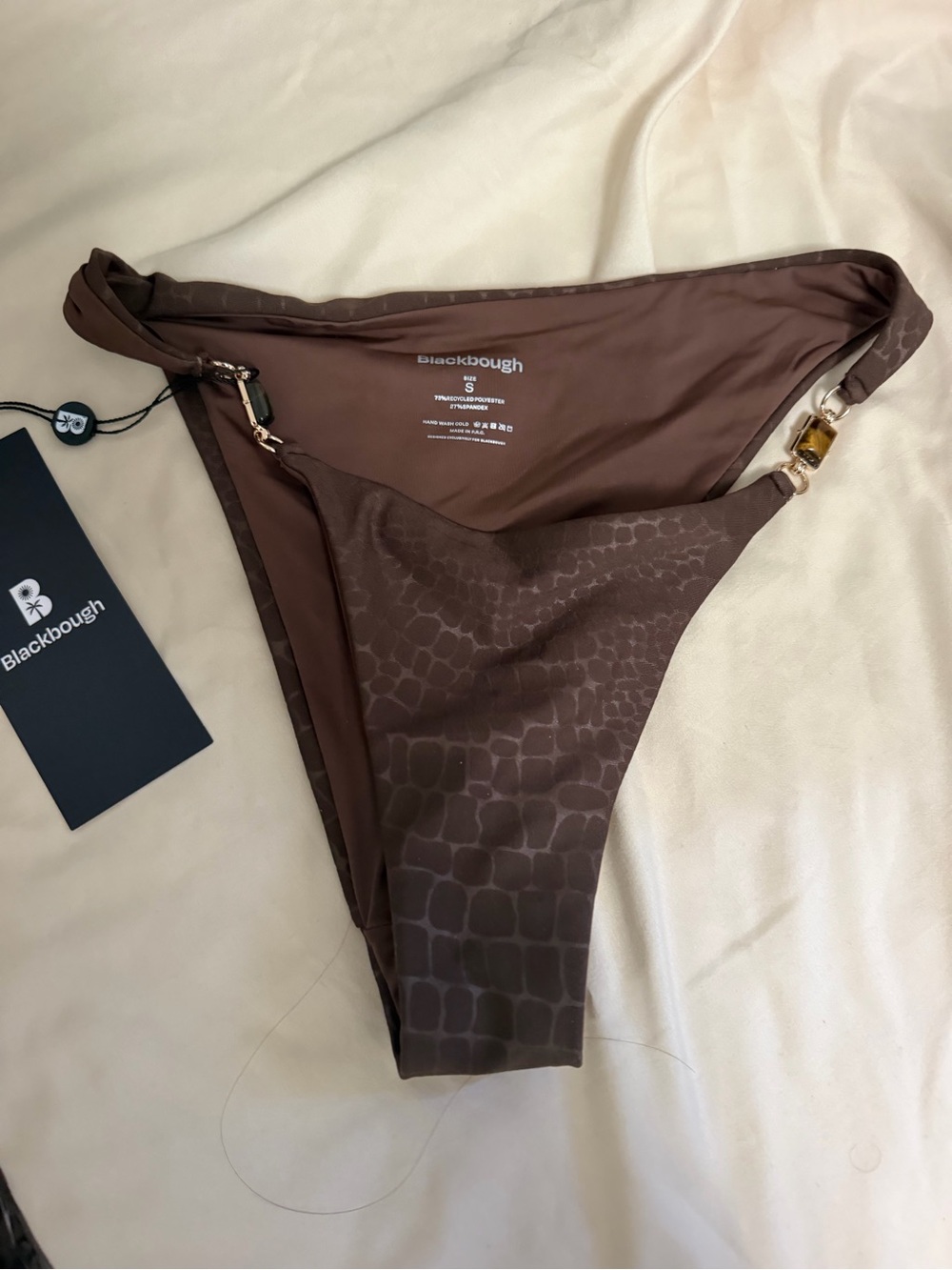 Blackbough Swim Hazel Cheeky Bottom - Brown Croc